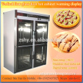 Vertical four glass door hot cabinet/warming display